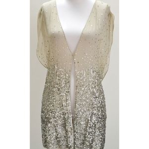 Alice and Olivia Sequin “Brooklyn” vest